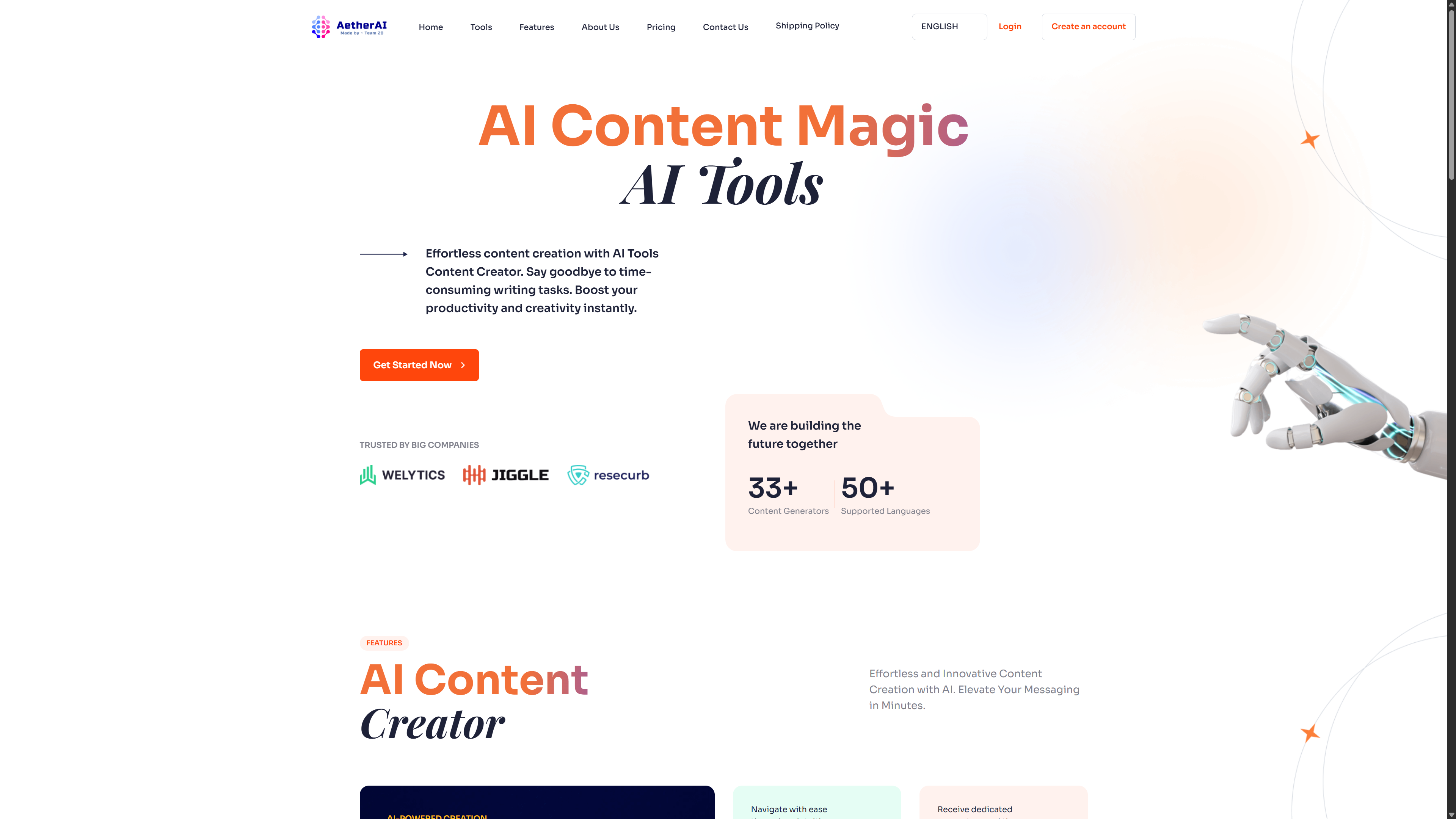 AetherAI – Multimodal AI Platform